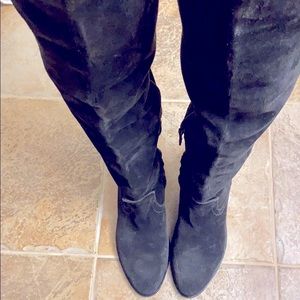 Suede Tall (over knees) boots